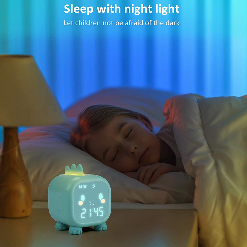 Sleep Training Digital Kid’s Dinosaur USB Rechargeable Alarm Clock