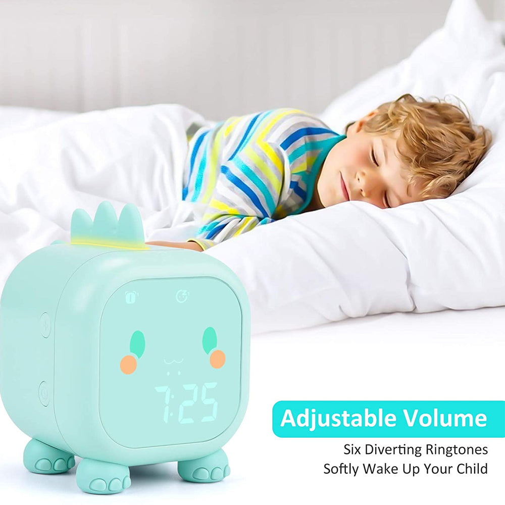 Sleep Training Digital Kid’s Dinosaur USB Rechargeable Alarm Clock