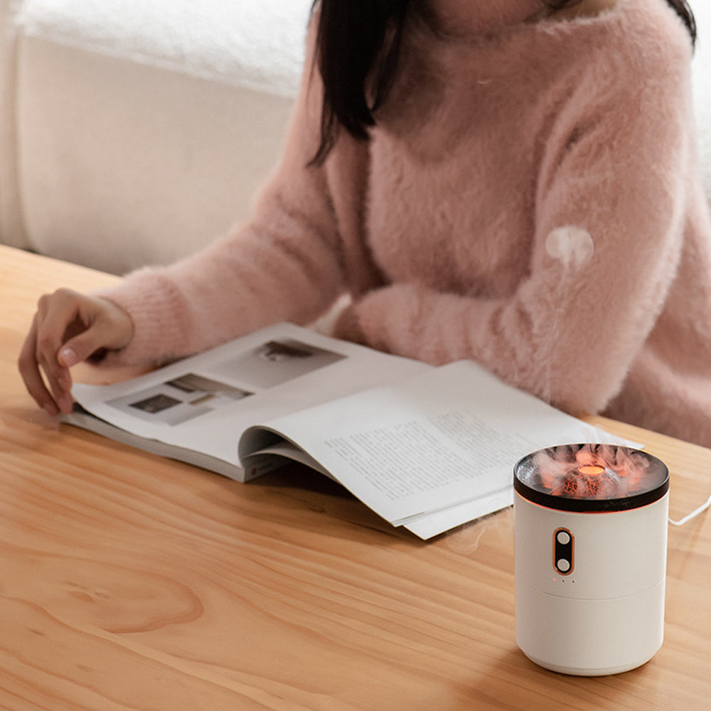450ml Ultra Quiet 2 Modes Volcano Air Humidifier- Type C
