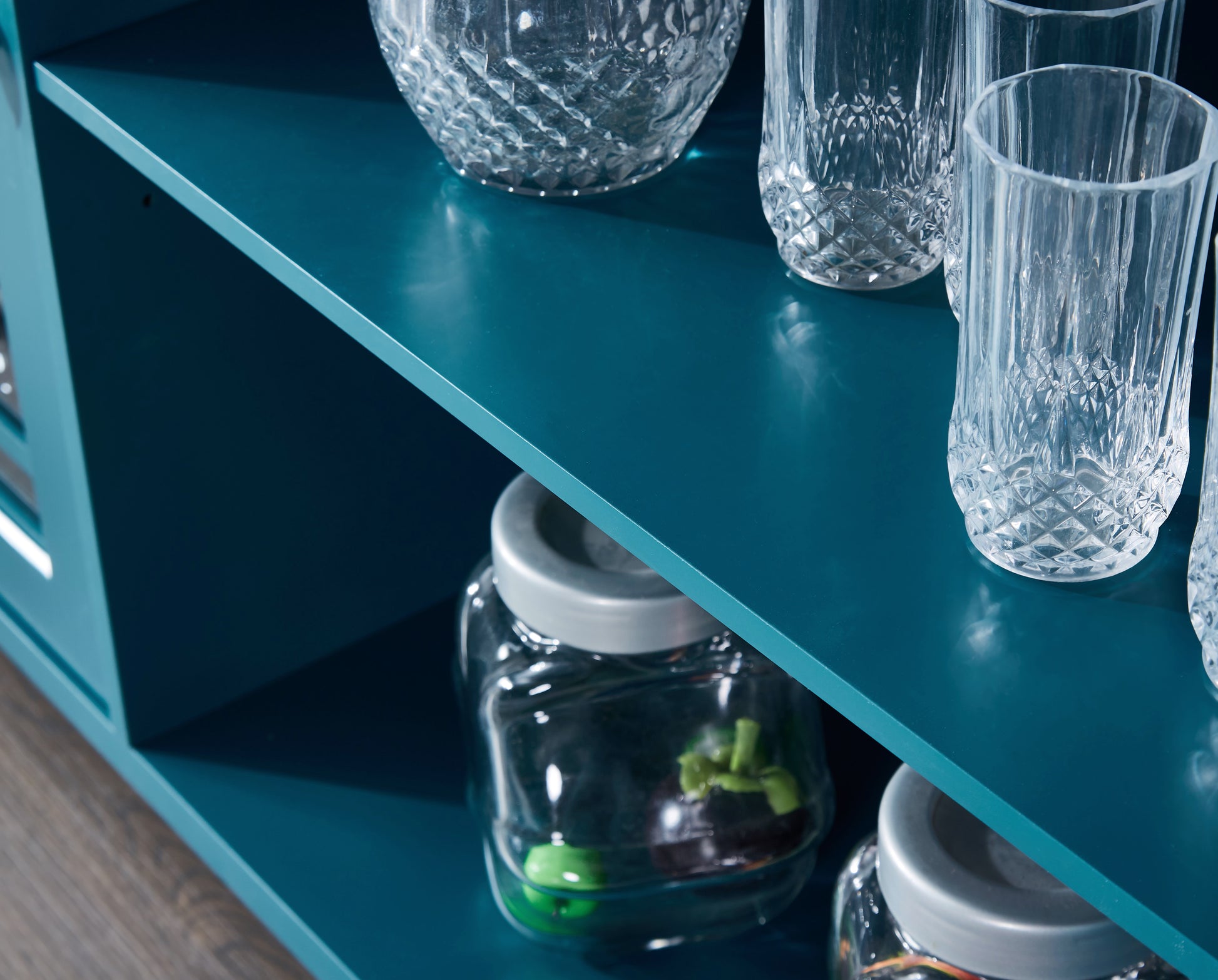 60" Sideboard Buffet Table Storage Cabinet