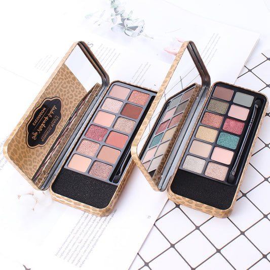 Romantic Beauty 12 Colors Leopard Eyeshadow