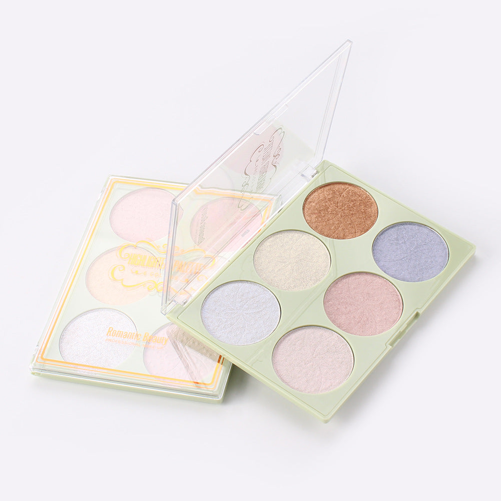 Romantic Beauty 6-Color Highlighter