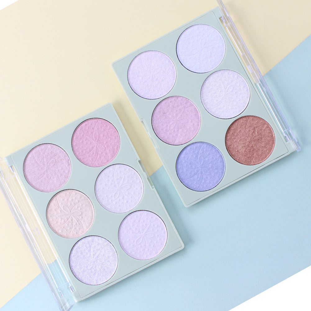 Romantic Beauty 6-Color Highlighter