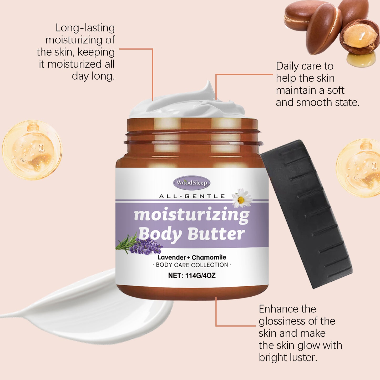 WoodSleep Lavender And Chamomile Body Butter