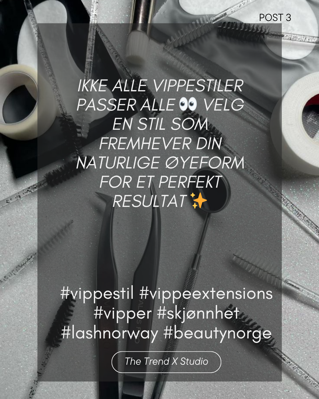 30 Days of Lash Content: Templates, Captions & Hashtags (NORWEGIAN)