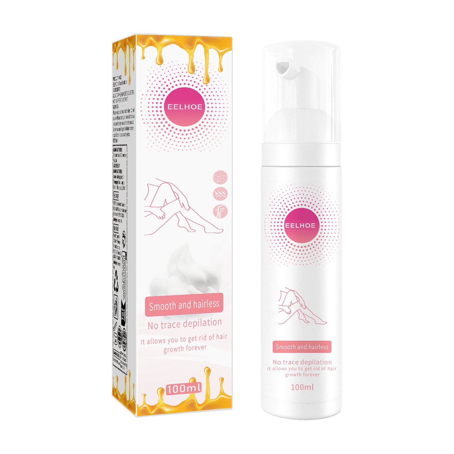 EELHOE Honey Mousse Hair Removal Spray