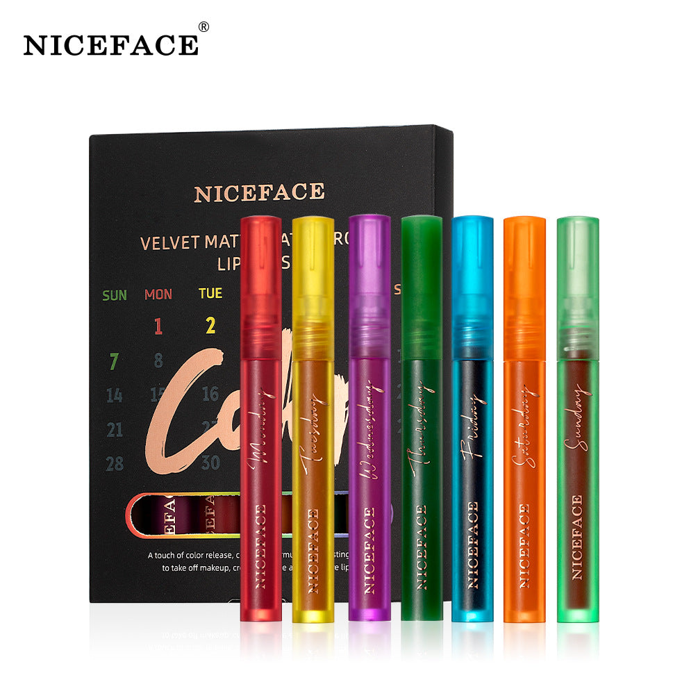 Niceface Weekly Lip Gloss 7 Sticks