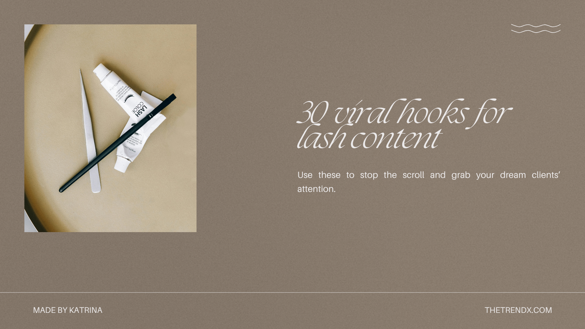 «Hooks & Captions»-pakke for vippeteknikere, ENG