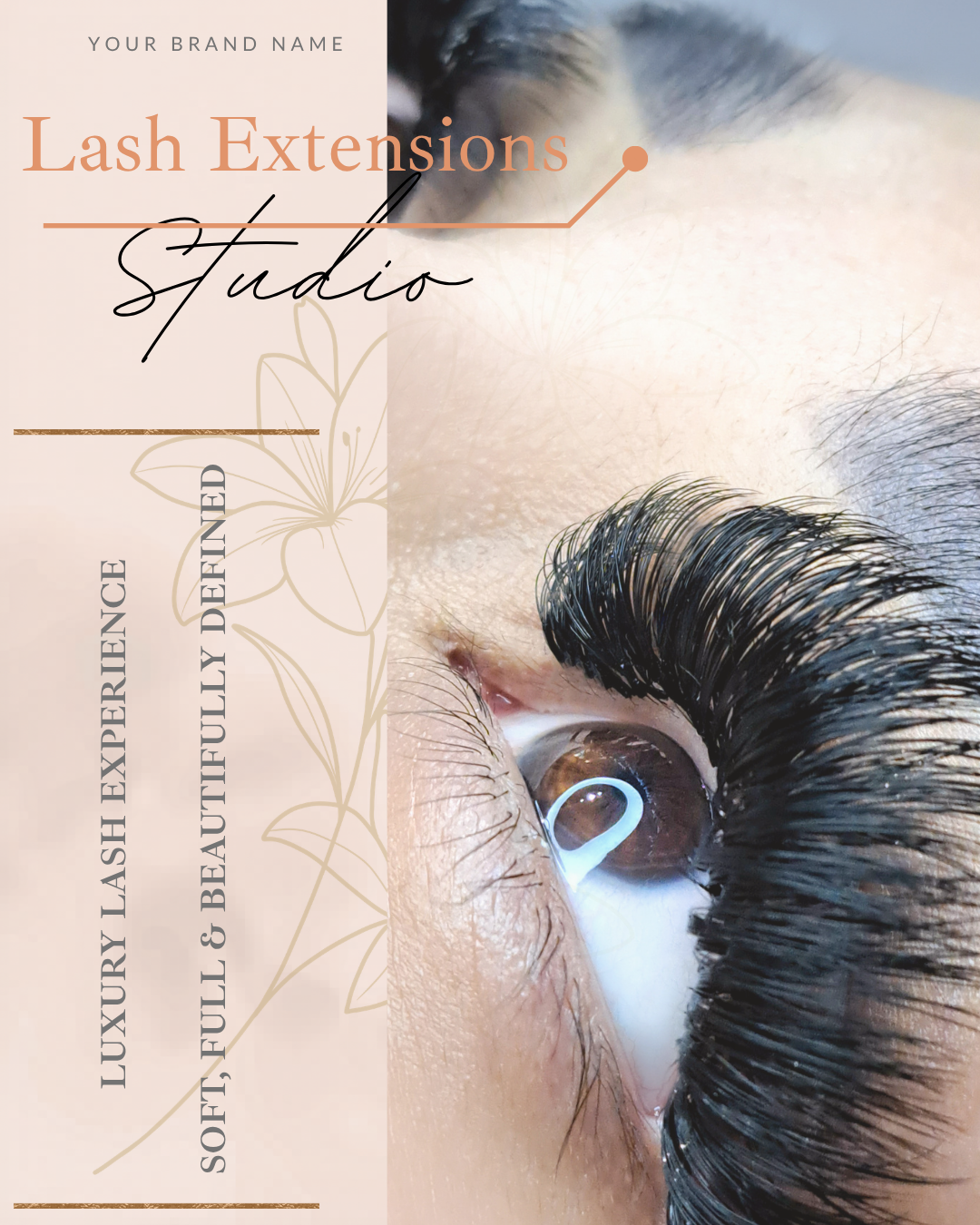 Lash Extention IG Template ENG