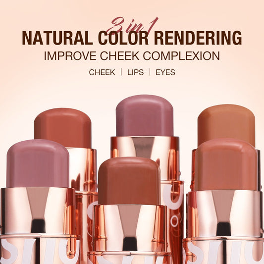 Vigorous and smooth blusher cream