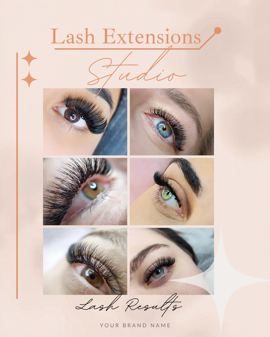 Lash Extention IG Template ENG
