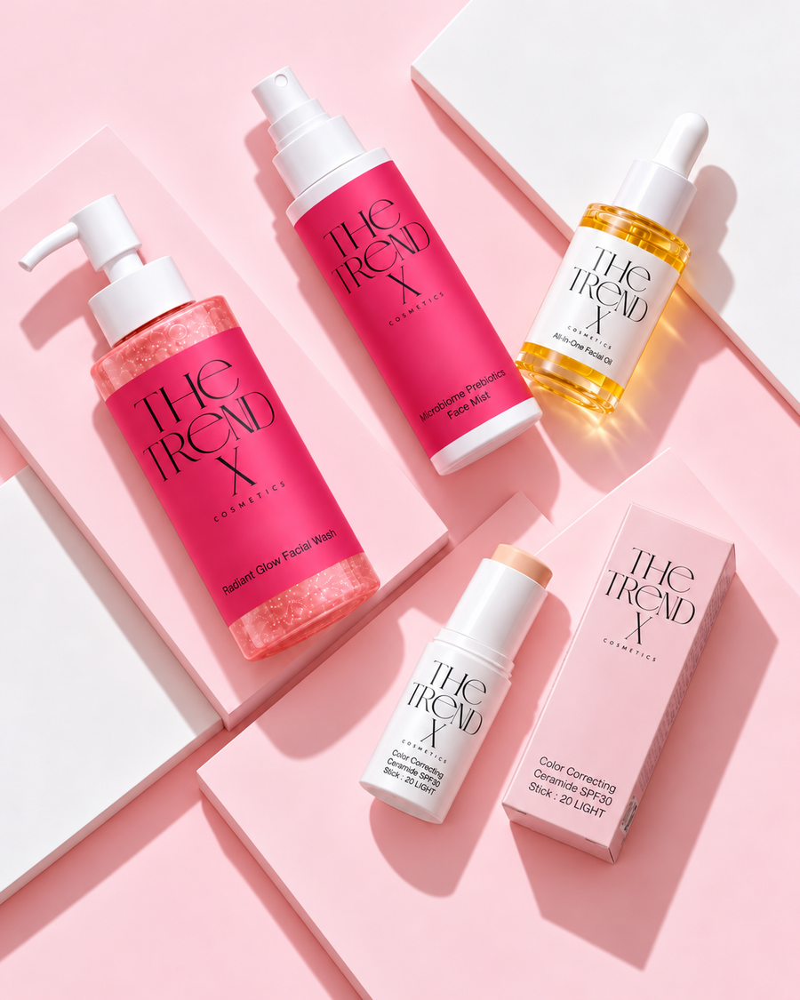 Complete Morning Routine with SPF Stick 20 Light