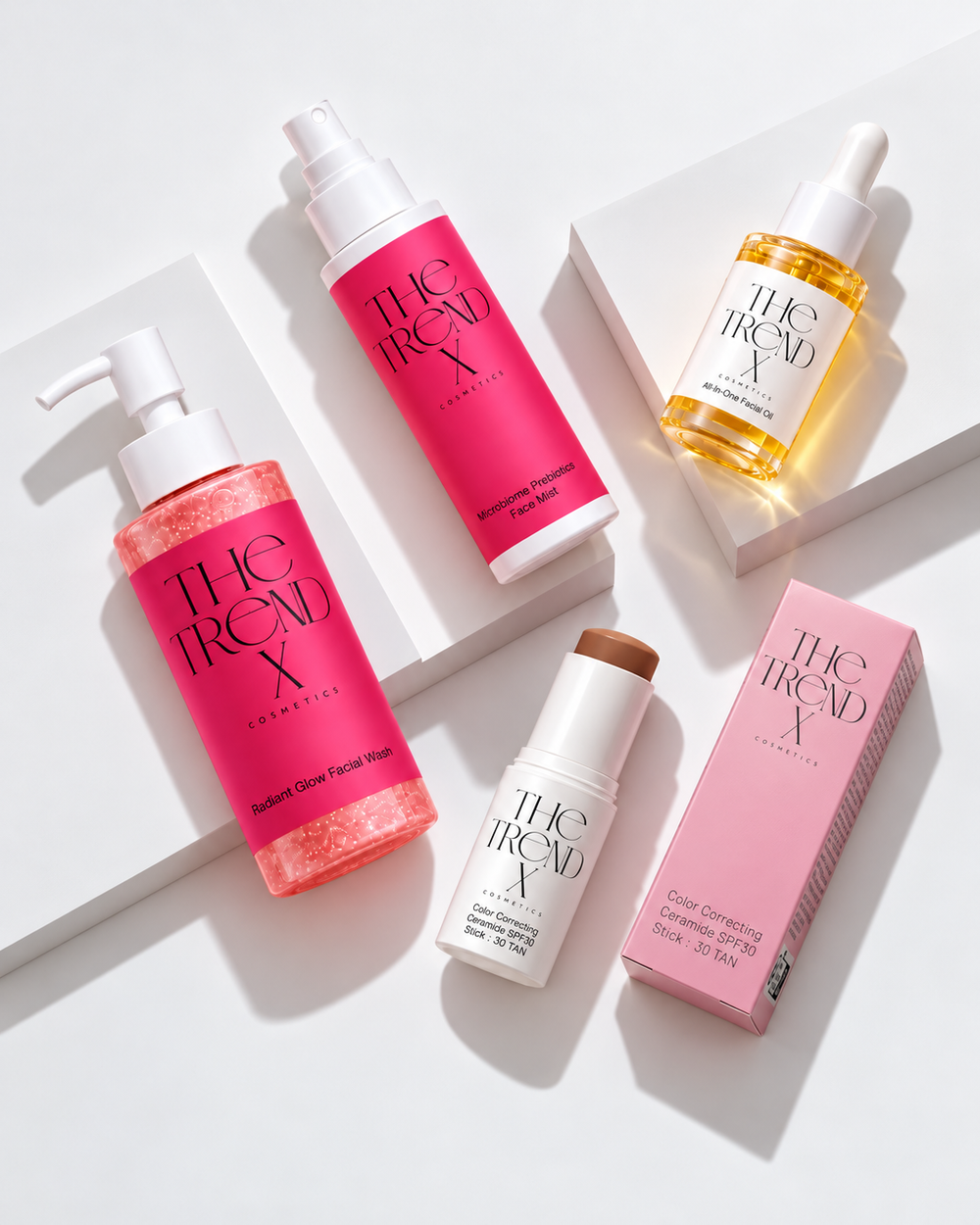 Complete Morning Routine with SPF Stick 30 Tan