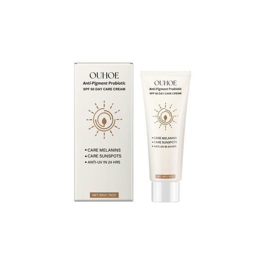 OUHOE Protective Moisturizing Face Cream, Summer Outdoor Moisturizing, Moisturizing And Brightening Skin Care Refreshing Isolation Lotion