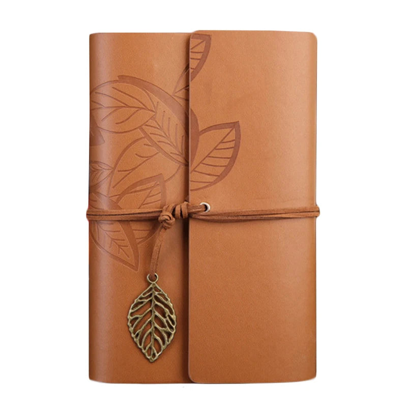 Leather Spiral Notebook – Replaceable Journal & Planner