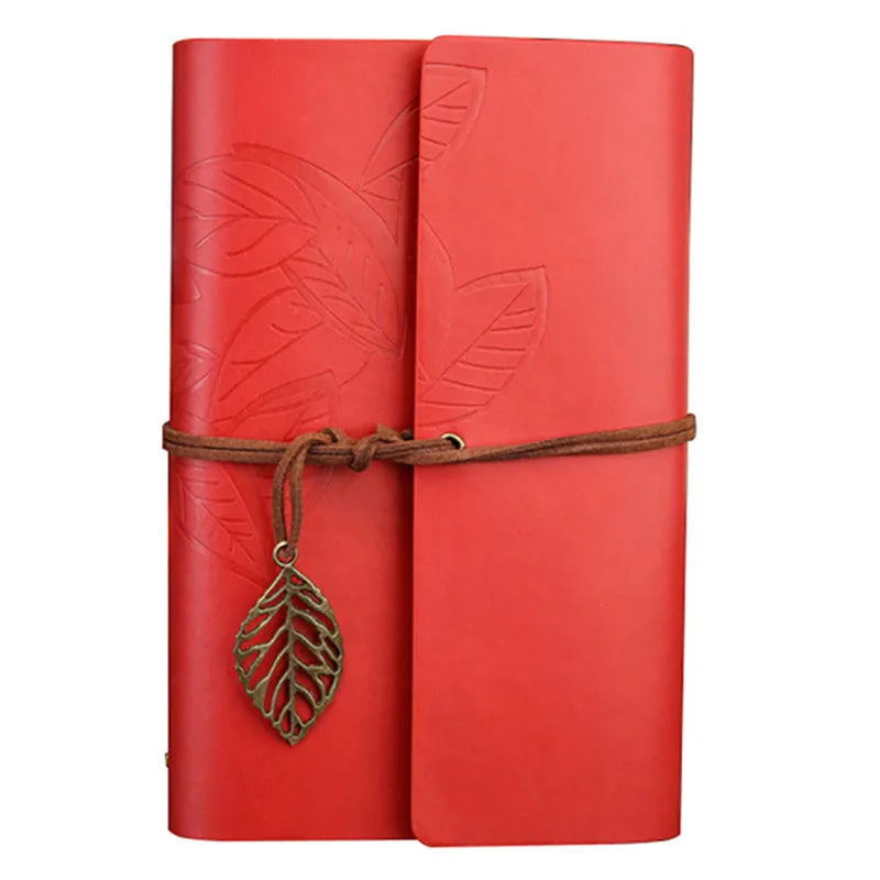 Leather Spiral Notebook – Replaceable Journal & Planner