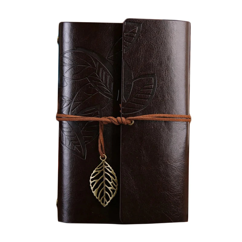 Leather Spiral Notebook – Replaceable Journal & Planner