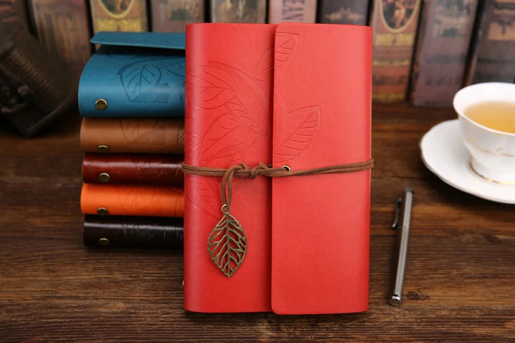 Leather Spiral Notebook – Replaceable Journal & Planner