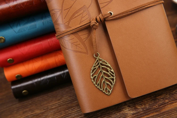 Leather Spiral Notebook – Replaceable Journal & Planner