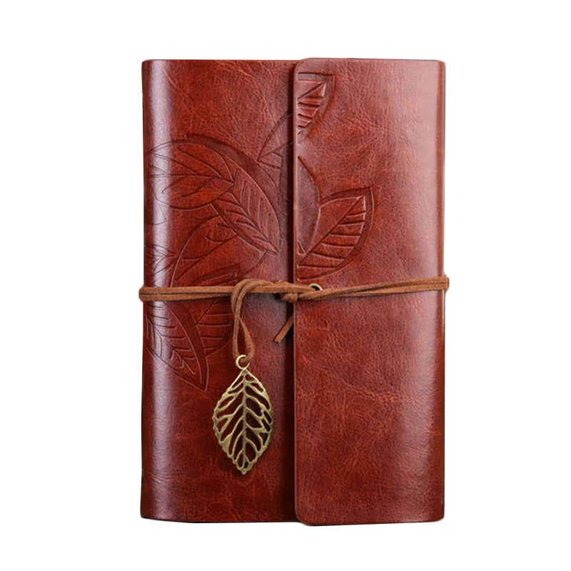 Leather Spiral Notebook – Replaceable Journal & Planner
