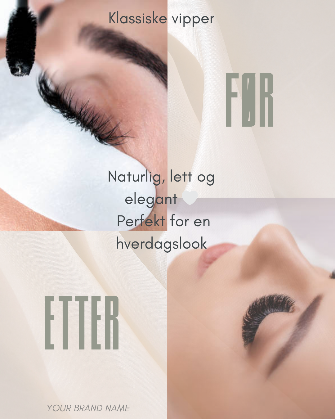 Instagram Content Planner for Lash Artists (30 Days + Templates & Hooks) NORWEGIAN