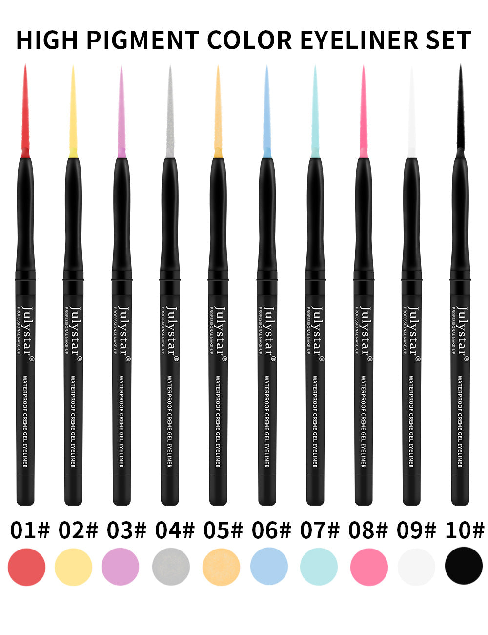 New Set Of Eyeliner Pencil