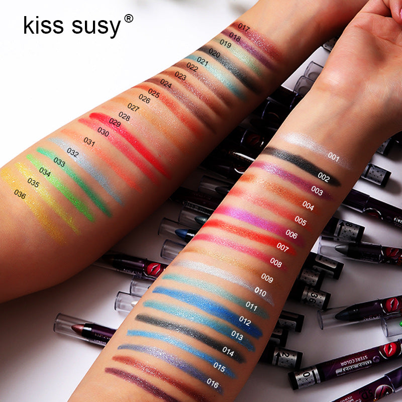 KISS SUSY 36 color eye shadow pencil