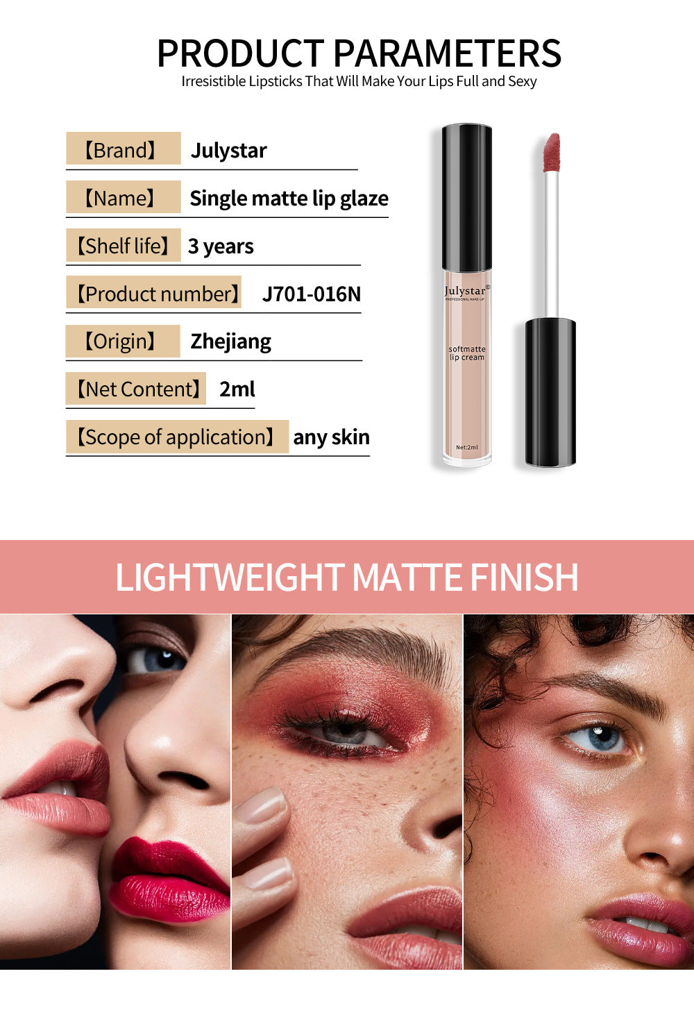 Matte Candy Lip Glaze