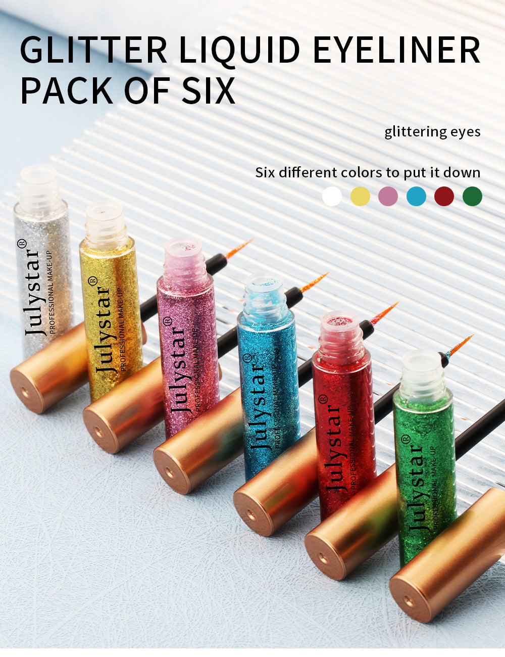 Colorful Extra Fine eyeliner Pen Set