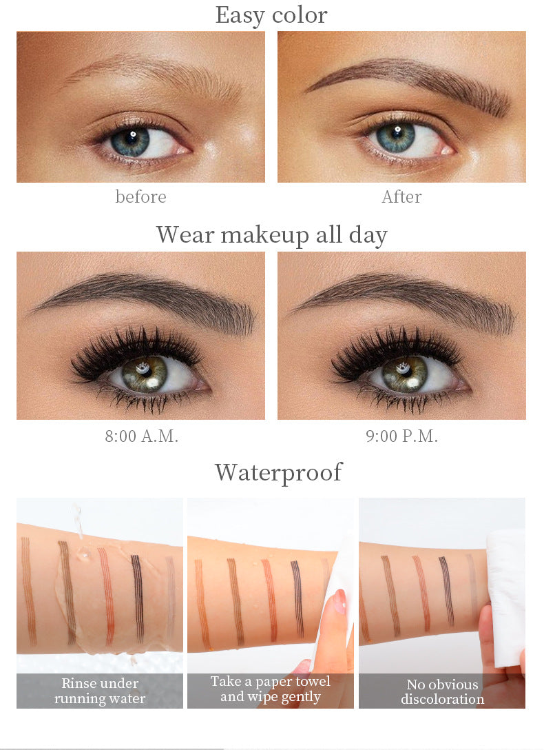 QIC Eyebrow Tattoo Pen Waterproof
