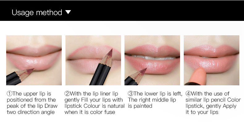 Pudaier twelve-color lip liner