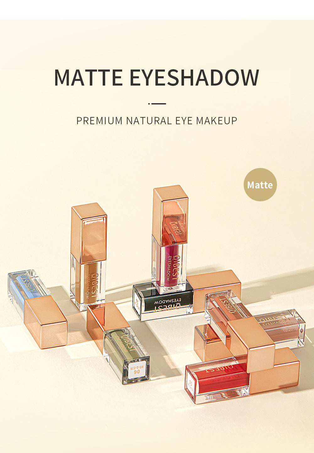 QIBEST Diamond Pearl Liquid Eye Shadow