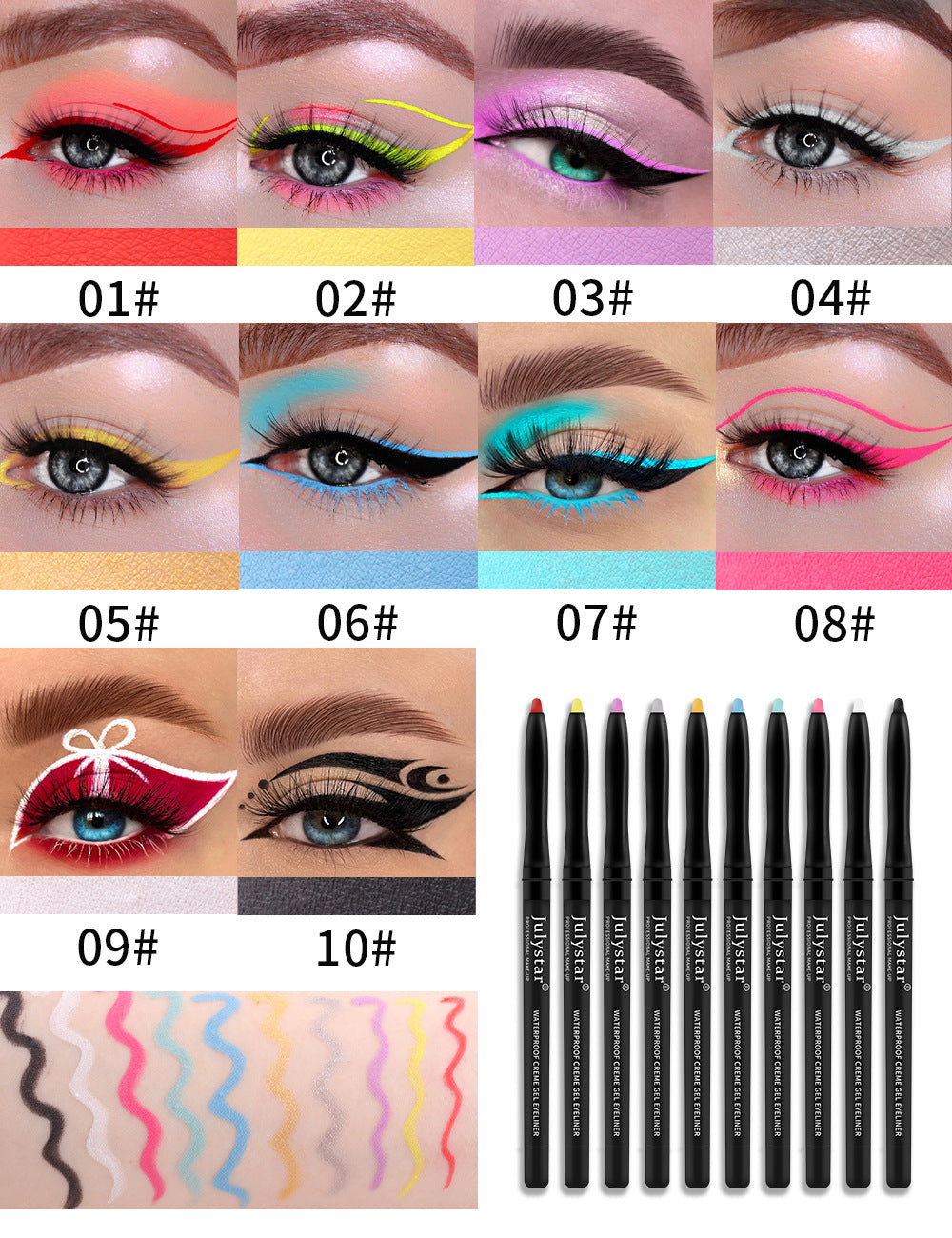 New Set Of Eyeliner Pencil