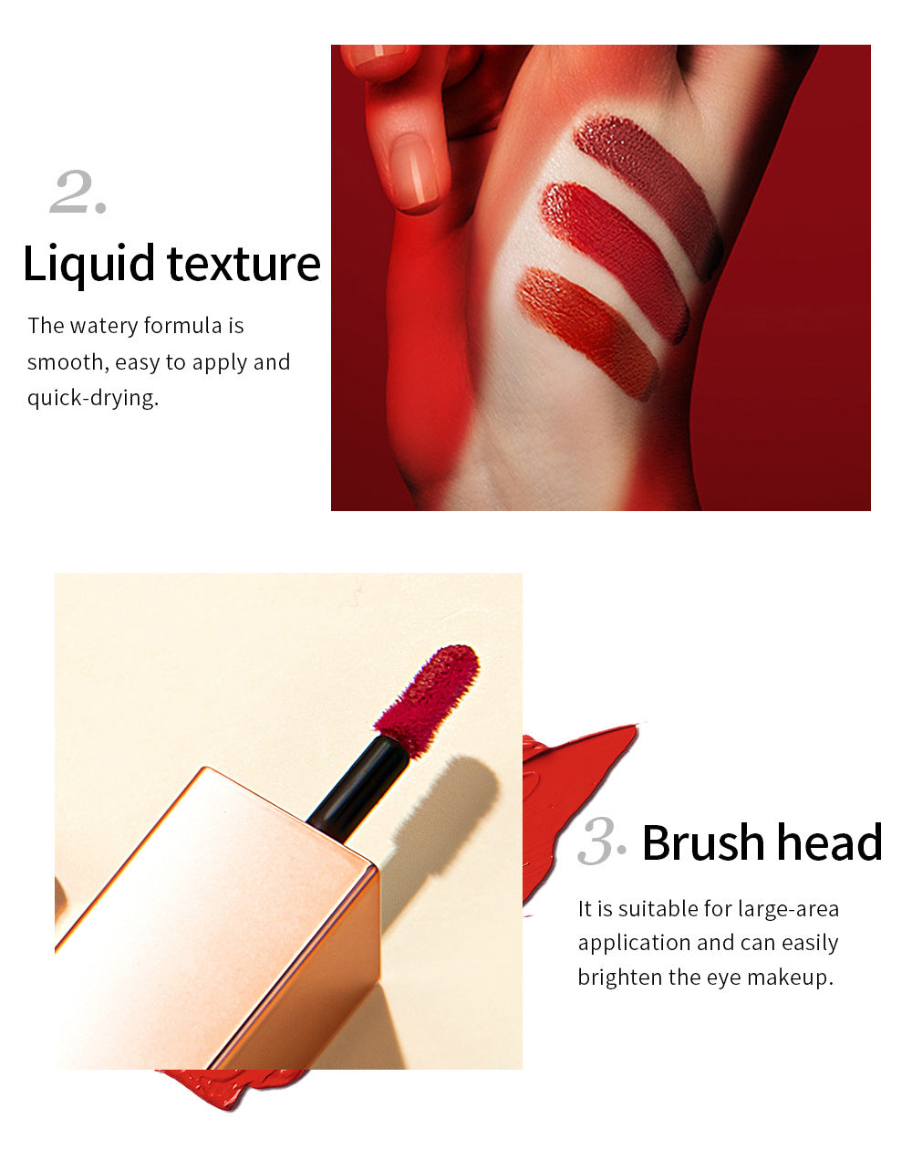 QIBEST Diamond Pearl Liquid Eye Shadow