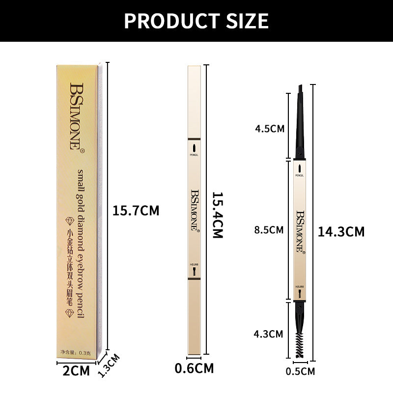 Small Gold Bar Eyebrow Pencil