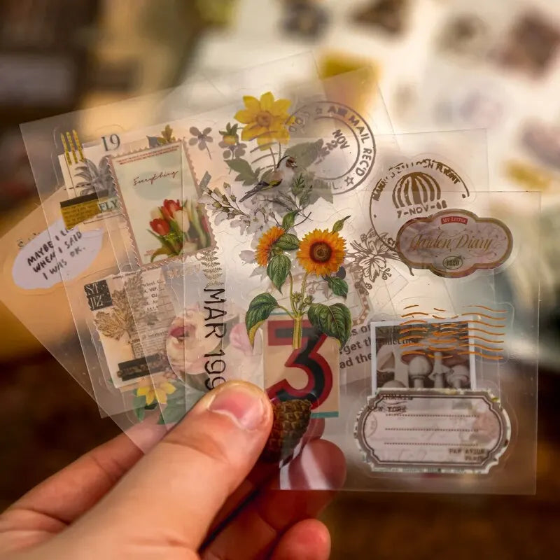 Romantic Promise Series – 100 Retro Stickers