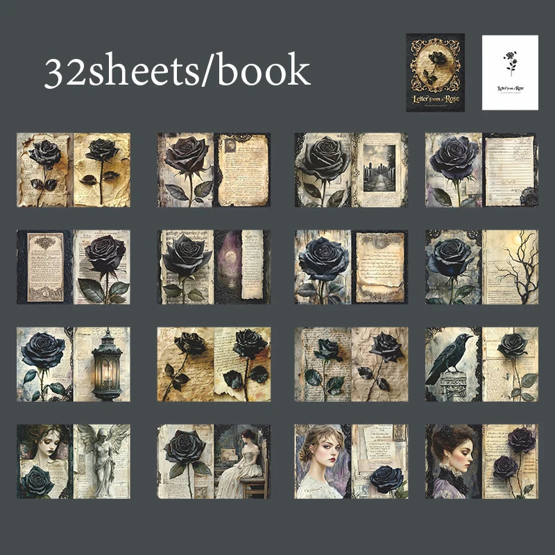 Vintage Floral Theme Journal Album