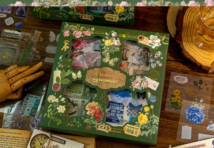 Romantic Promise Series – 100 Retro Stickers