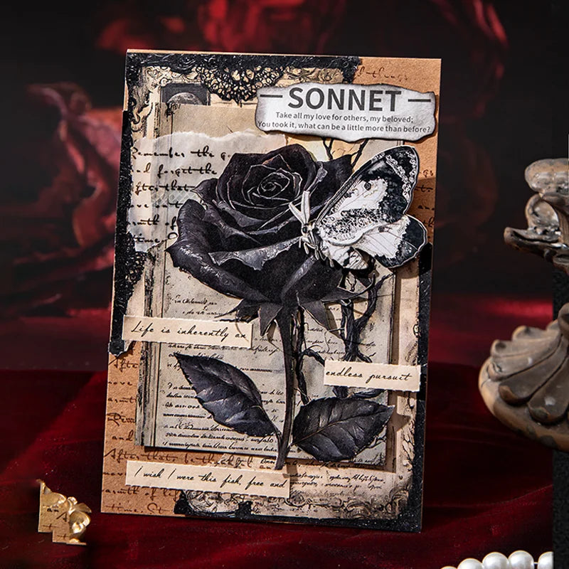 Vintage Floral Theme Journal Album