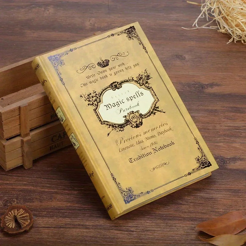 Retro Thick Journal Notebook