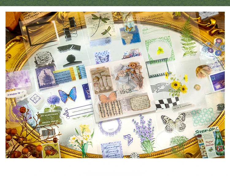 Romantic Promise Series – 100 Retro Stickers