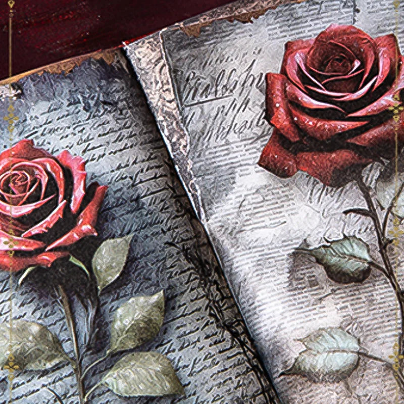 Vintage Floral Theme Journal Album