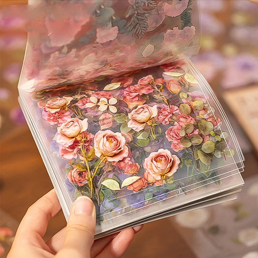 Mr. Paper Romantic Collector – 30 Sheet Floral Sticker Book