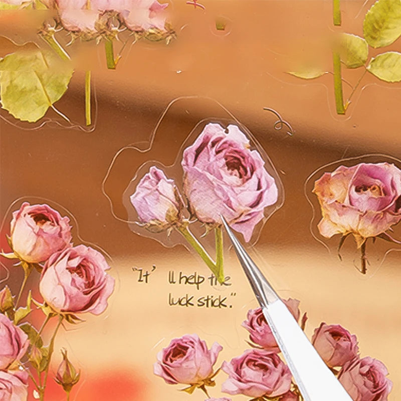 Mr. Paper Romantic Collector – 30 Sheet Floral Sticker Book