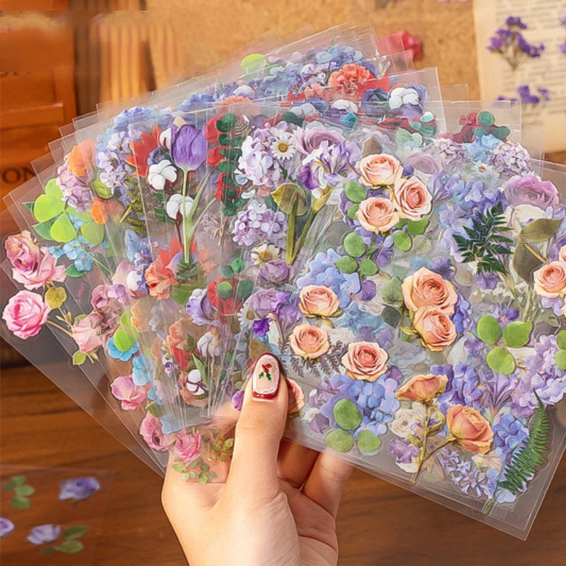 Mr. Paper Romantic Collector – 30 Sheet Floral Sticker Book