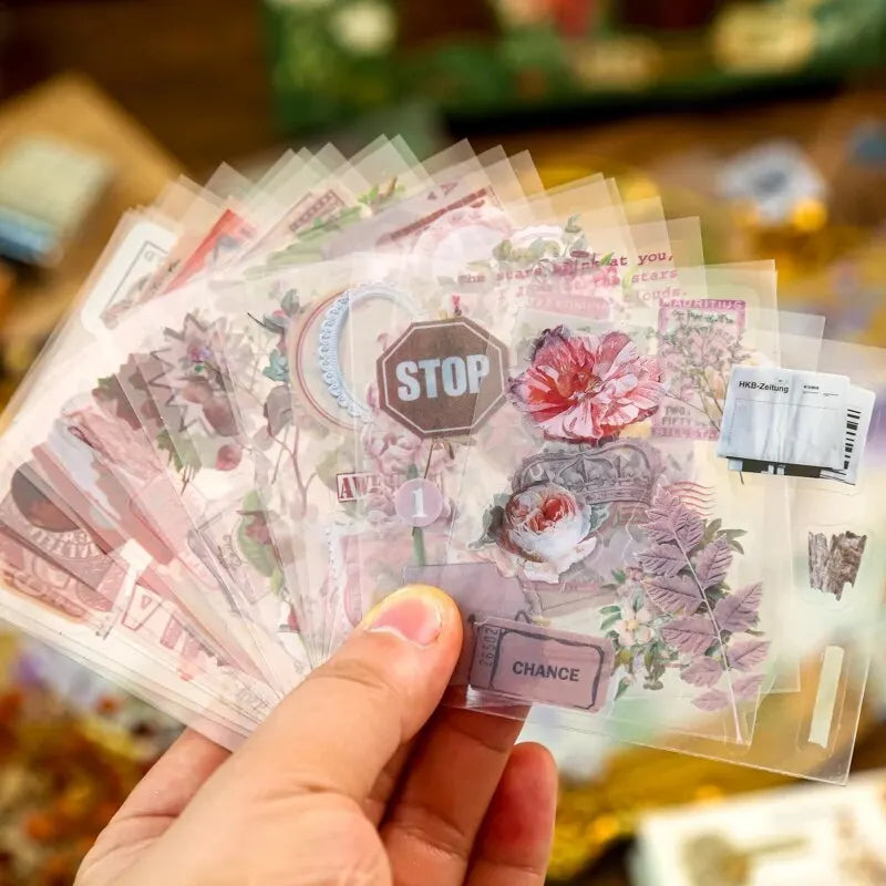 Romantic Promise Series – 100 Retro Stickers