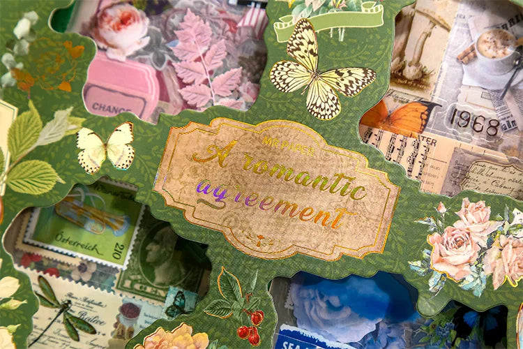 Romantic Promise Series – 100 Retro Stickers