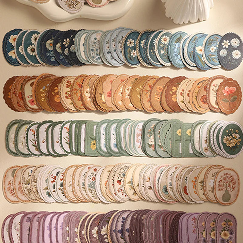 Mr. Paper Serene Florals – 45‑Piece Sticker Pack