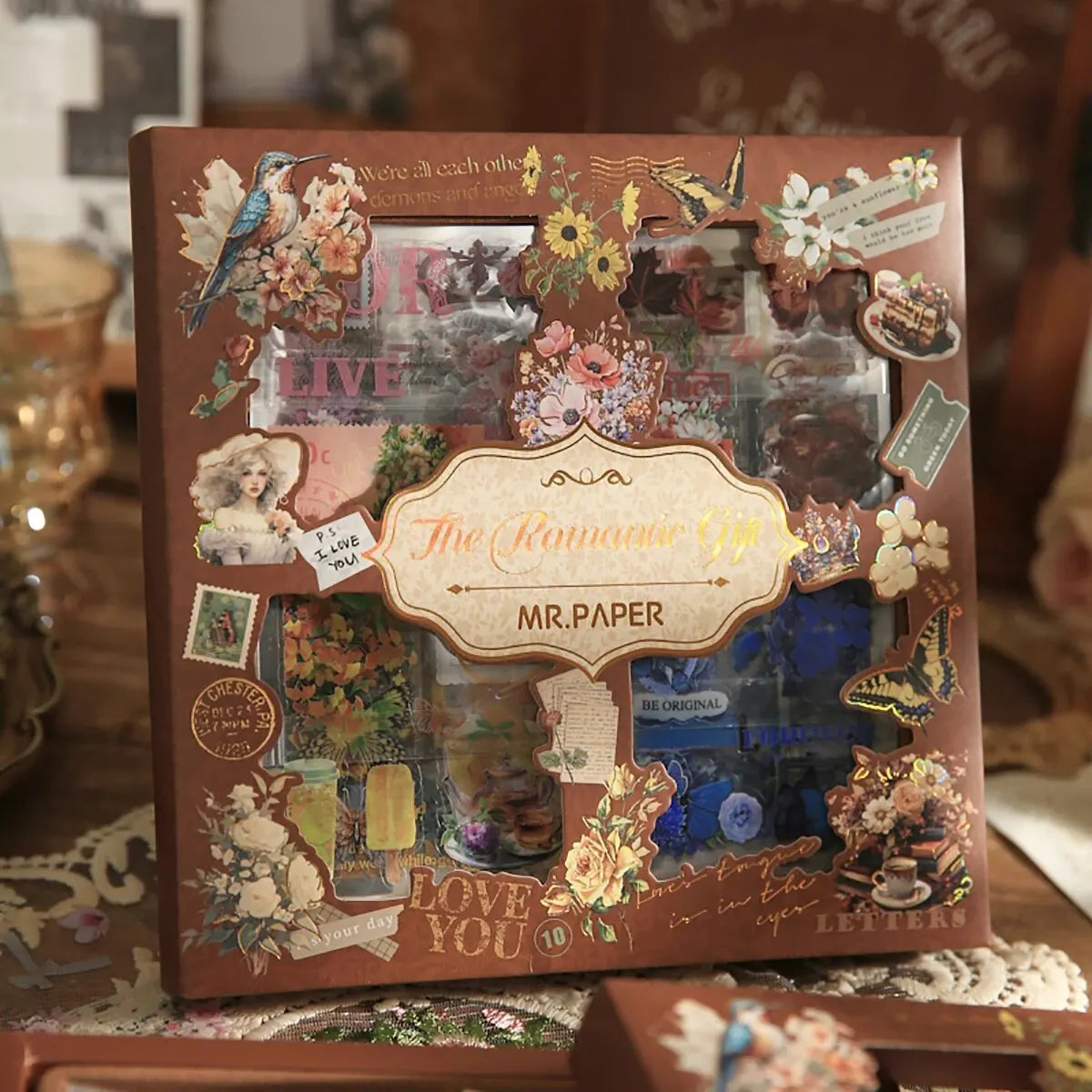 Romantic Promise Series – 100 Retro Stickers