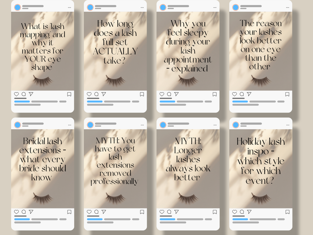 100 IG Posts with Captions & hashtags
